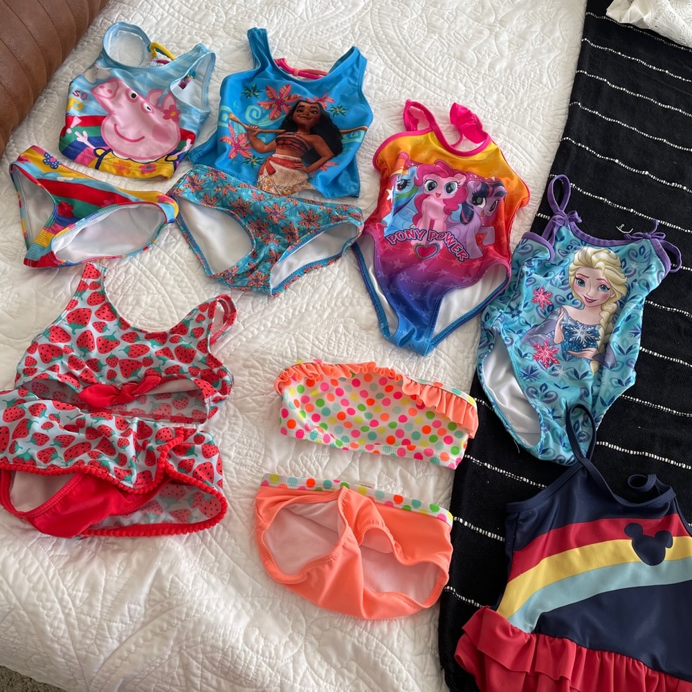 Toddler swim suit lot